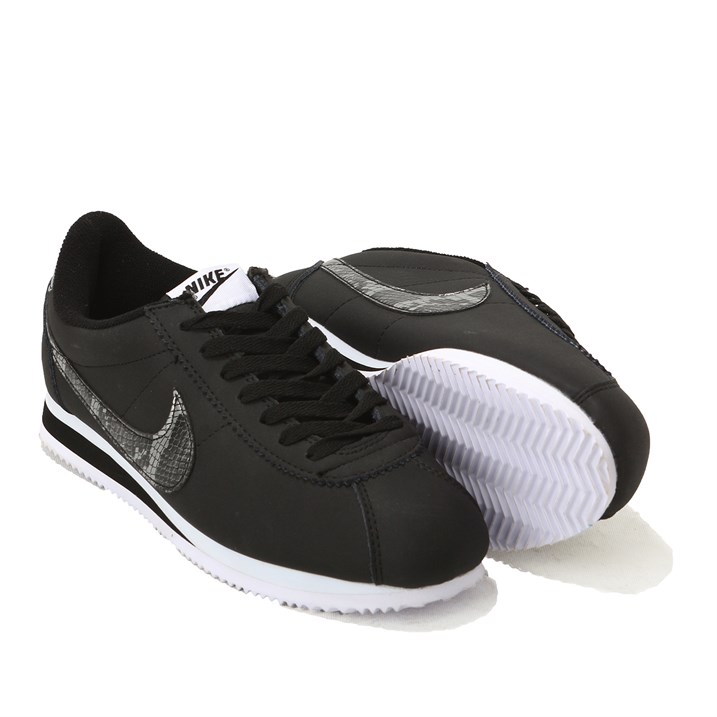 Nike Cortez Classic Leather Siyah Erkek Spor Ayakkabı