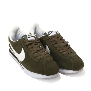 Nike Cortez Classic Leather Yeşil Erkek Spor Ayakkabı