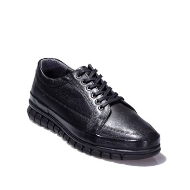 Salih Eryılmaz Comfort Siyah Bağcıklı Erkek Ayakkabı 