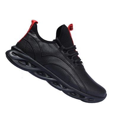 Siyah Kırmızı Spor Ayakkabı