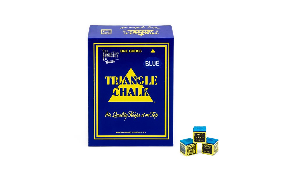 TRIANGLE GROS 144'LÜ MAVİ BİLARDO TEBEŞİRİ