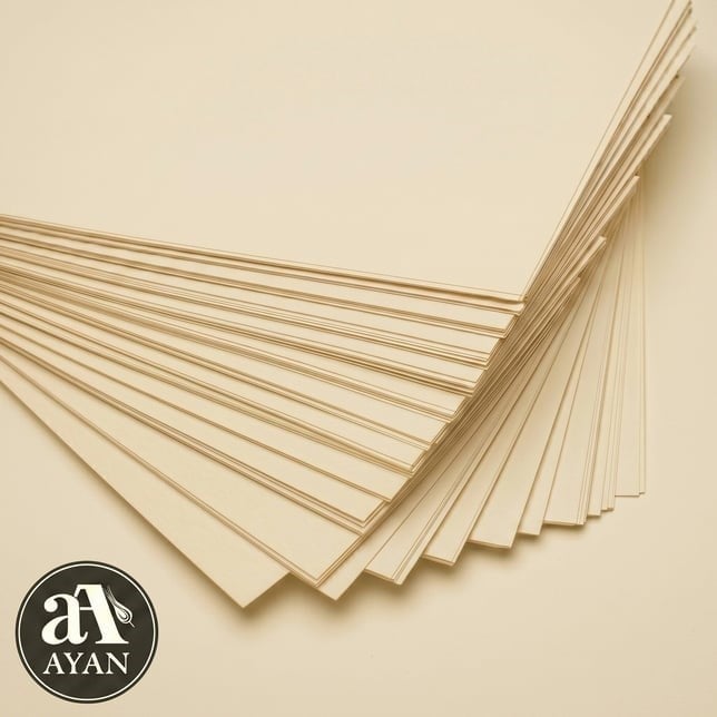 Ayan Ebru Kağıdı Ivory A3 70 gr 100 Adet
