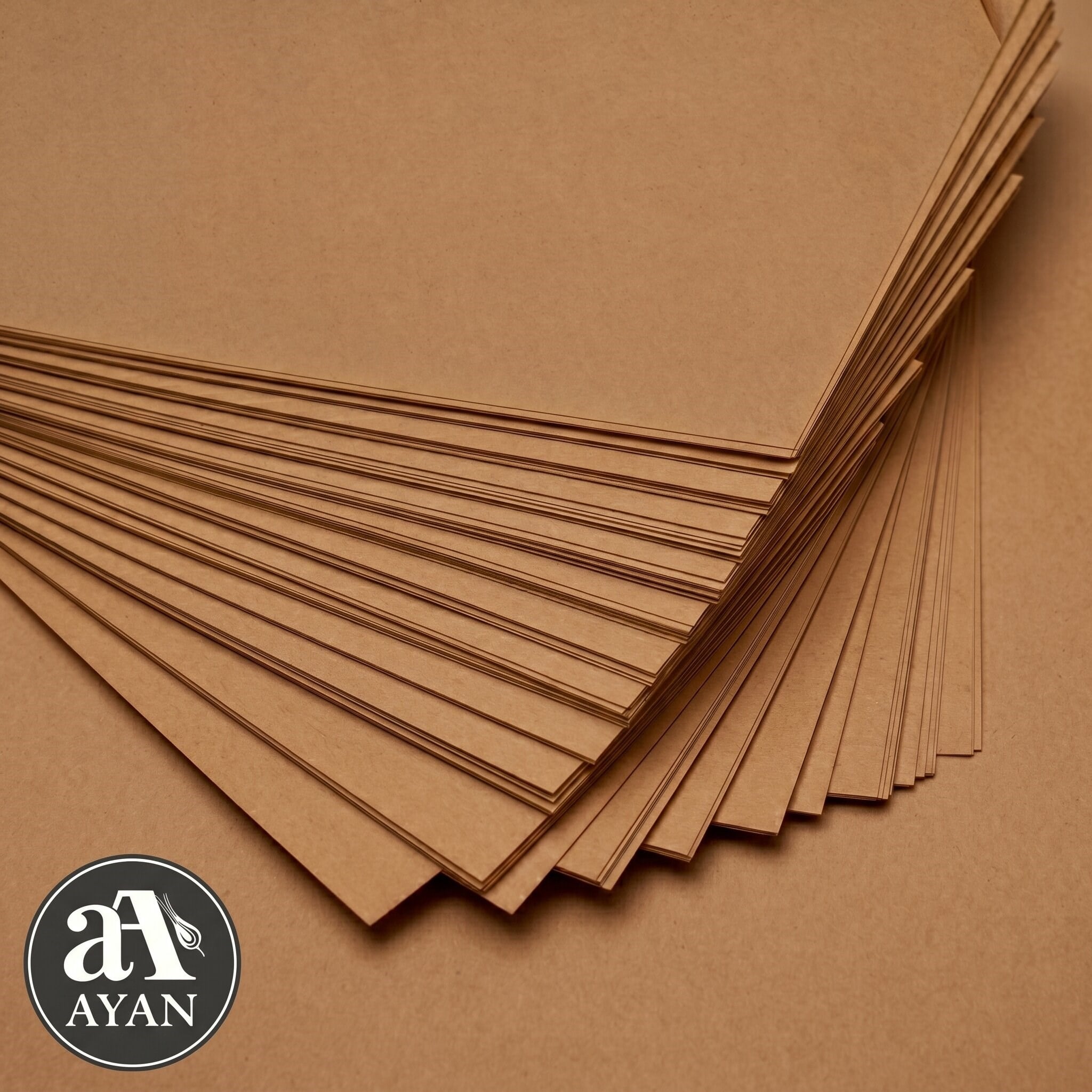 Ayan Ebru Kağıdı Kraft 35x50 cm 100 Adet