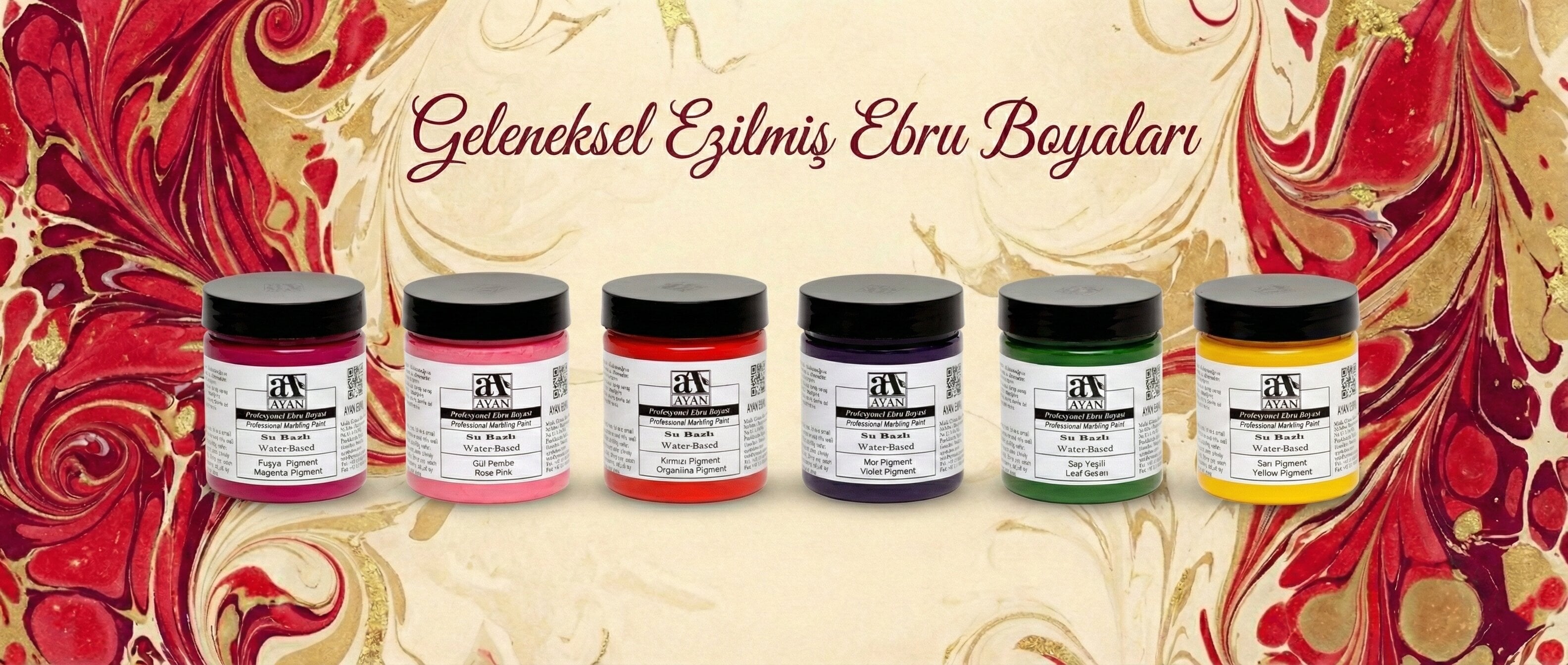 Ezilmiş Hazır Boyalar