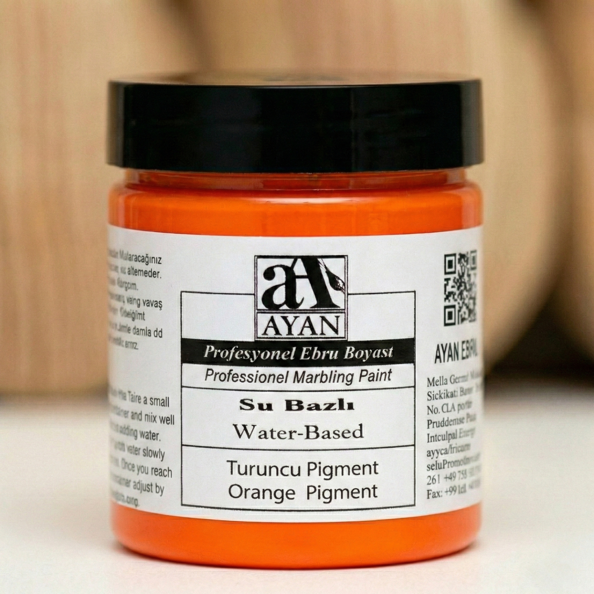 Turuncu Pigment Boya 105c.