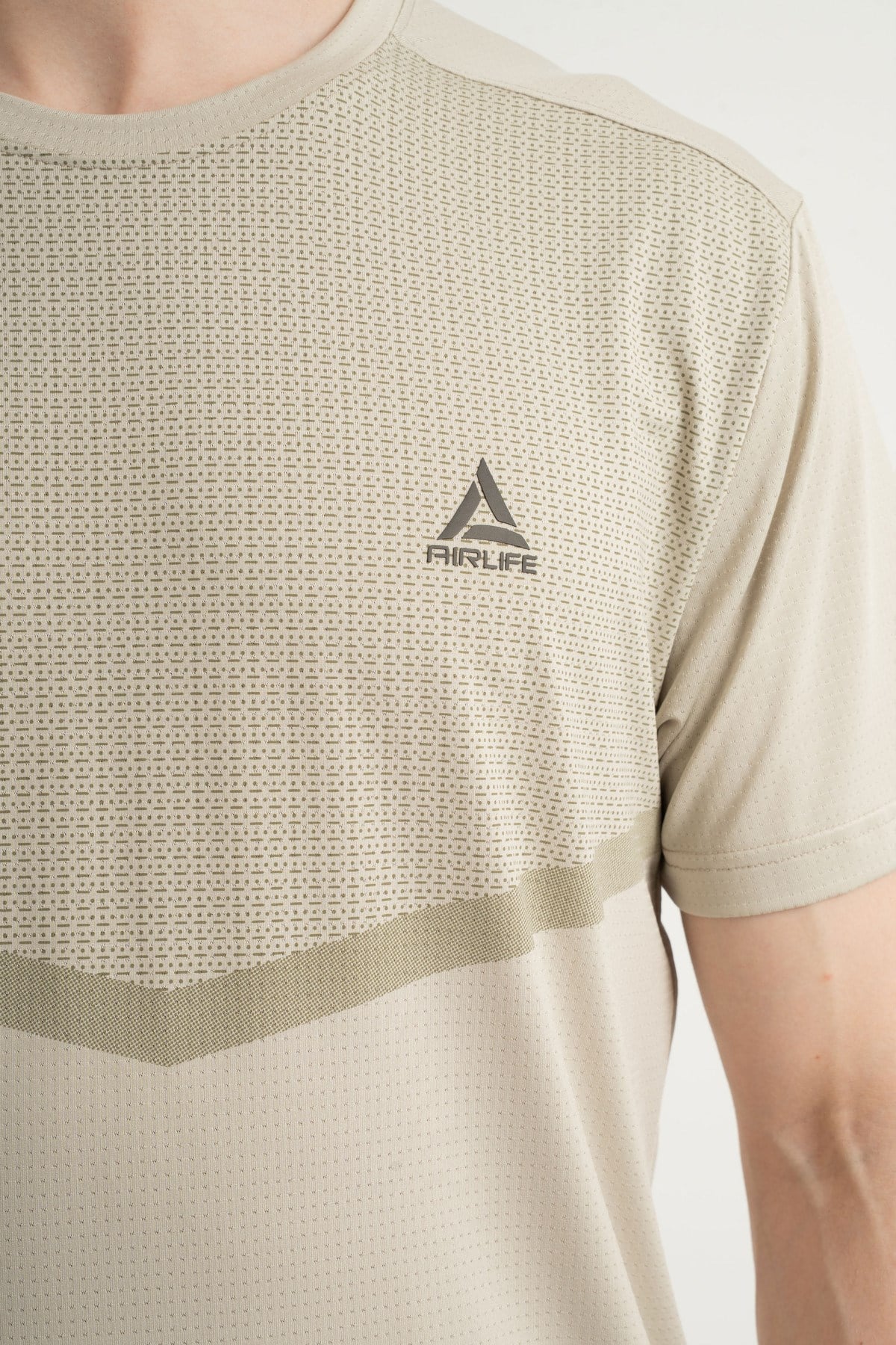Aırlife 190053-M.02-H Erkek Tişörtü Khaki