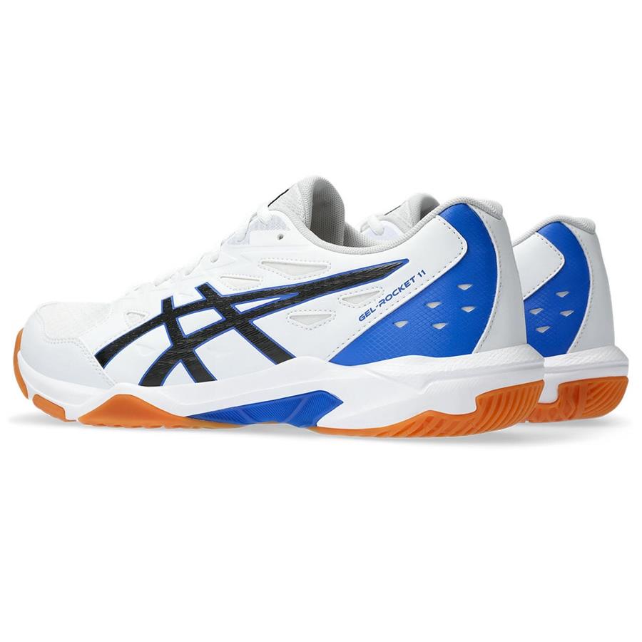 Asics Gel-Rocket 11 Erkek Beyaz-Mavi Voleybol