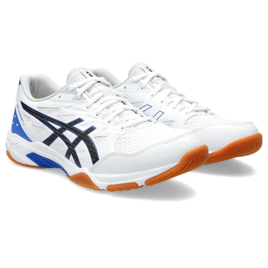 Asics Gel-Rocket 11 Erkek Beyaz-Mavi Voleybol