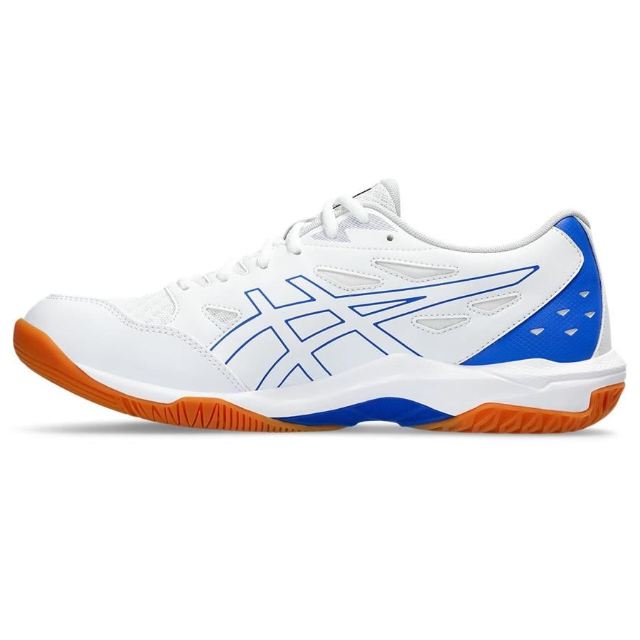 Asics Gel-Rocket 11 Erkek Beyaz-Mavi Voleybol Ayakkabısı
