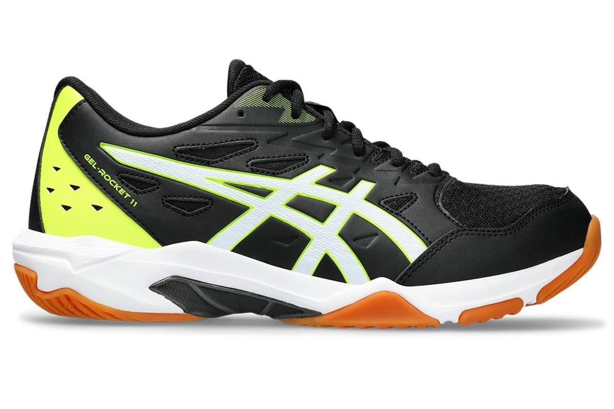 Asics Gel-Rocket 11 Siyah-Sarı Erkek Voleybol Ayakkabısı