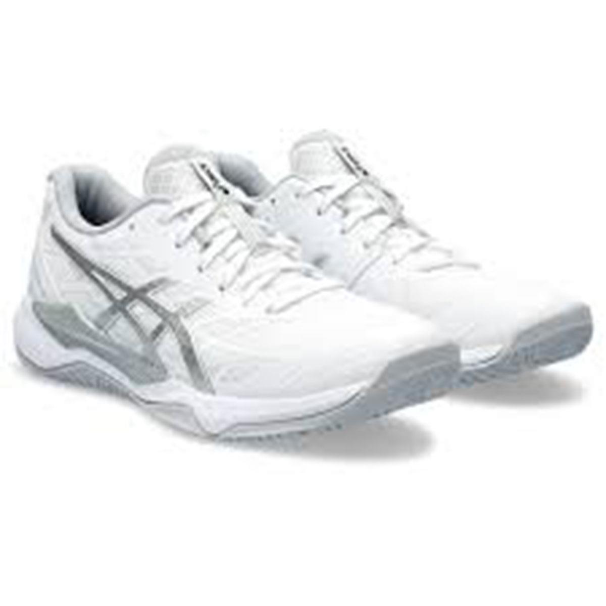 Asics Gel-Tactic 12 Beyaz-Gümüş Kadın Voleybol
