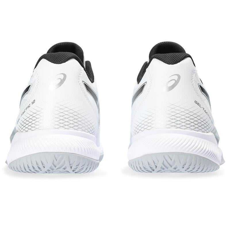 Asics Gel-Tactic 12 Beyaz-Siyah Erkek Tenis