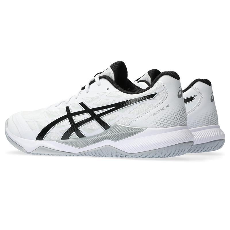 Asics Gel-Tactic 12 Beyaz-Siyah Erkek Tenis