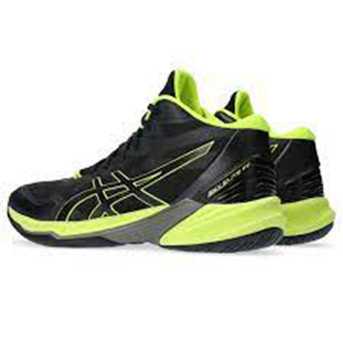 Asics Sky Elite FF MT Siyah-Sarı Erkek Voleybol
