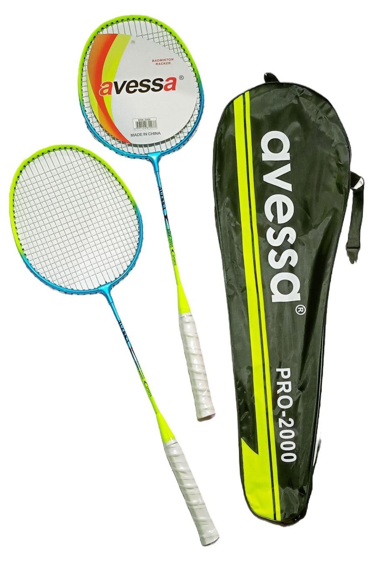 Avessa BRK2000 2li Badminton Raketi+Taşıma Çantası