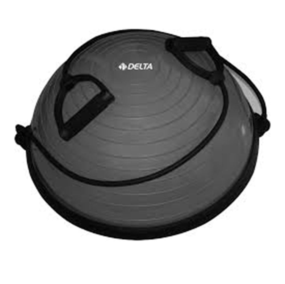Delta Bosu Ball Denge Topu 62cm-Siyah/Pompalı