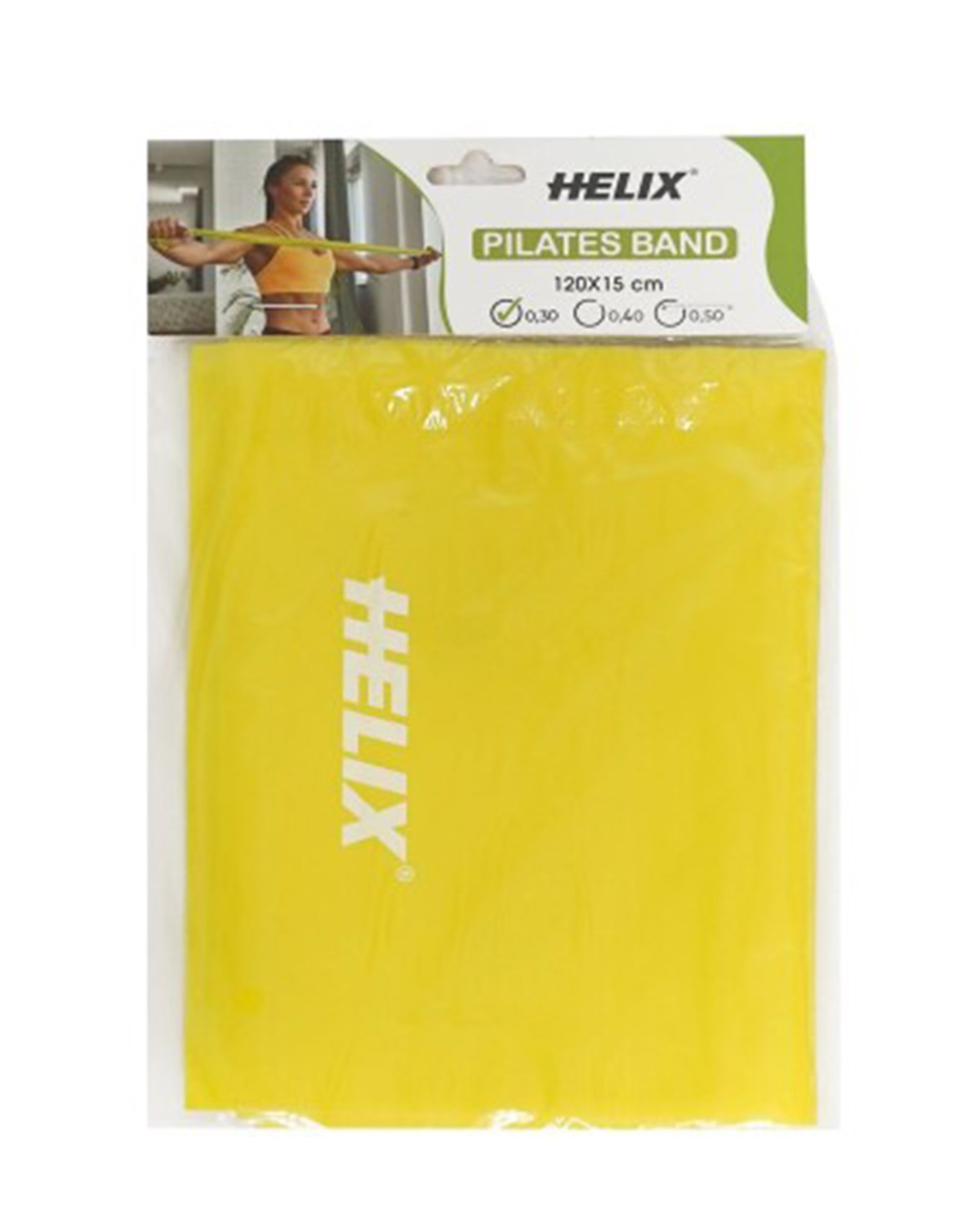 Helix Pilates Bandı Pembe 120x15cm