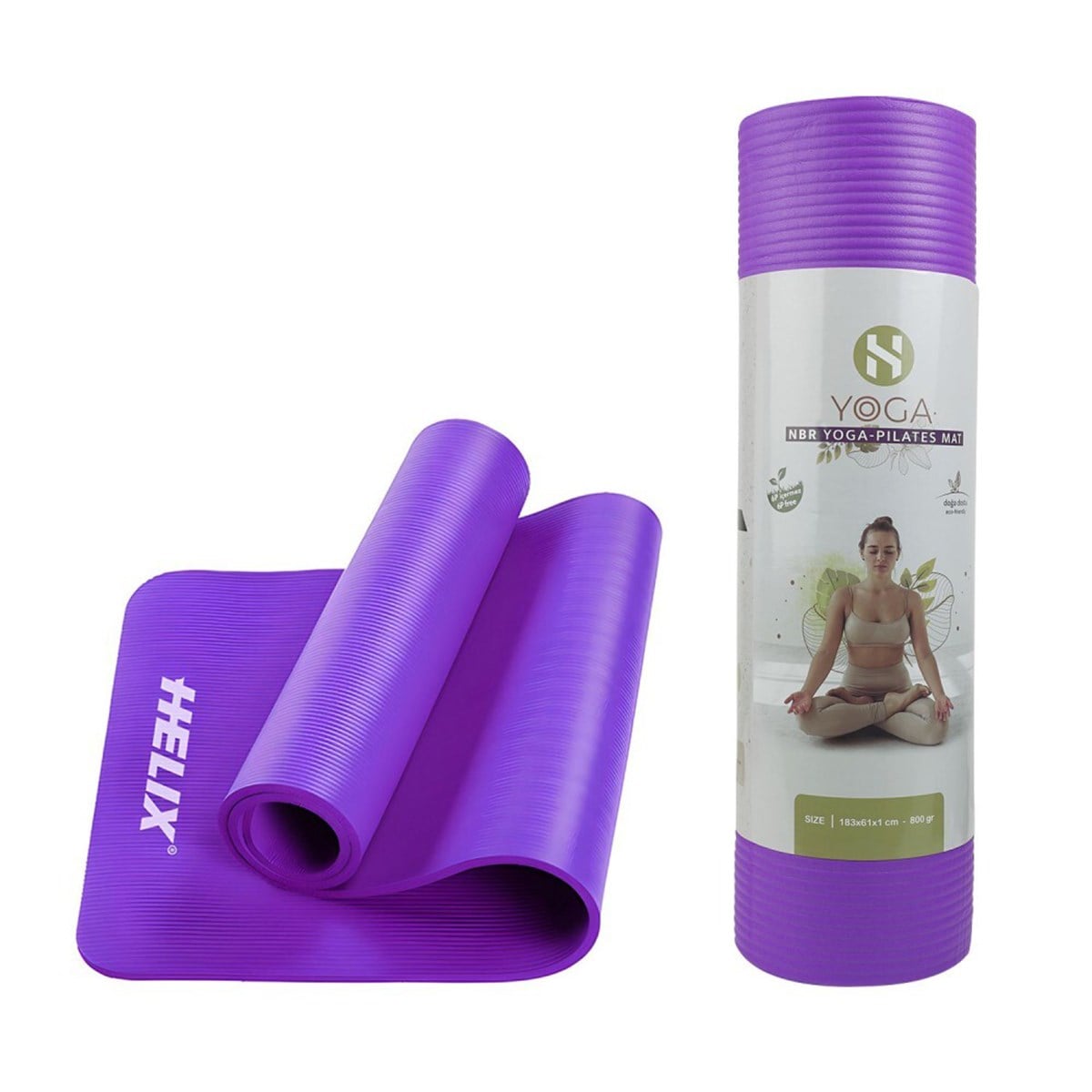 Helix Pilates Minderi-Yoga Matı 183x61cm10mm
