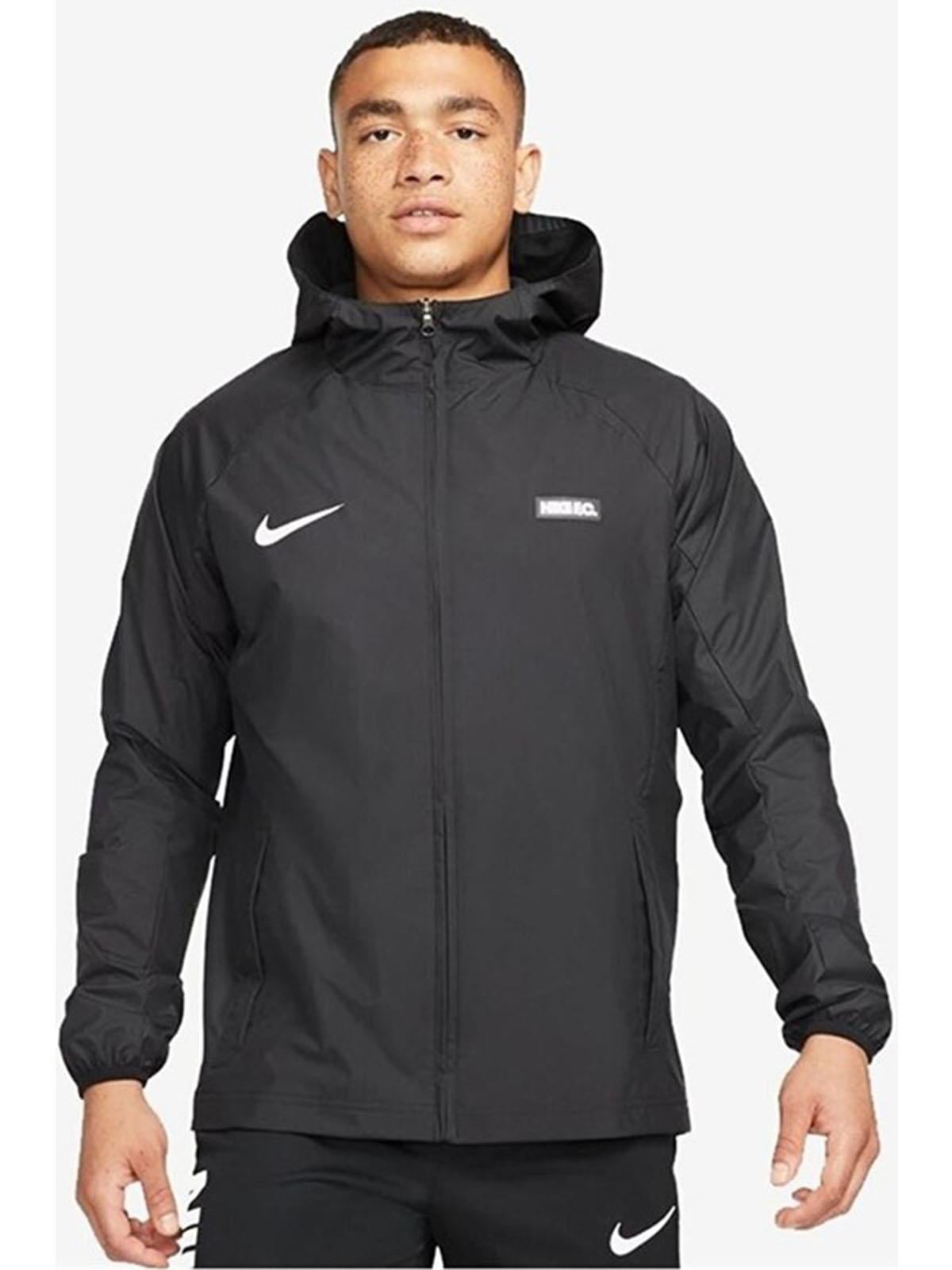 Nike DH9642-010 Kapüşonlu Erkek Futbol Mont