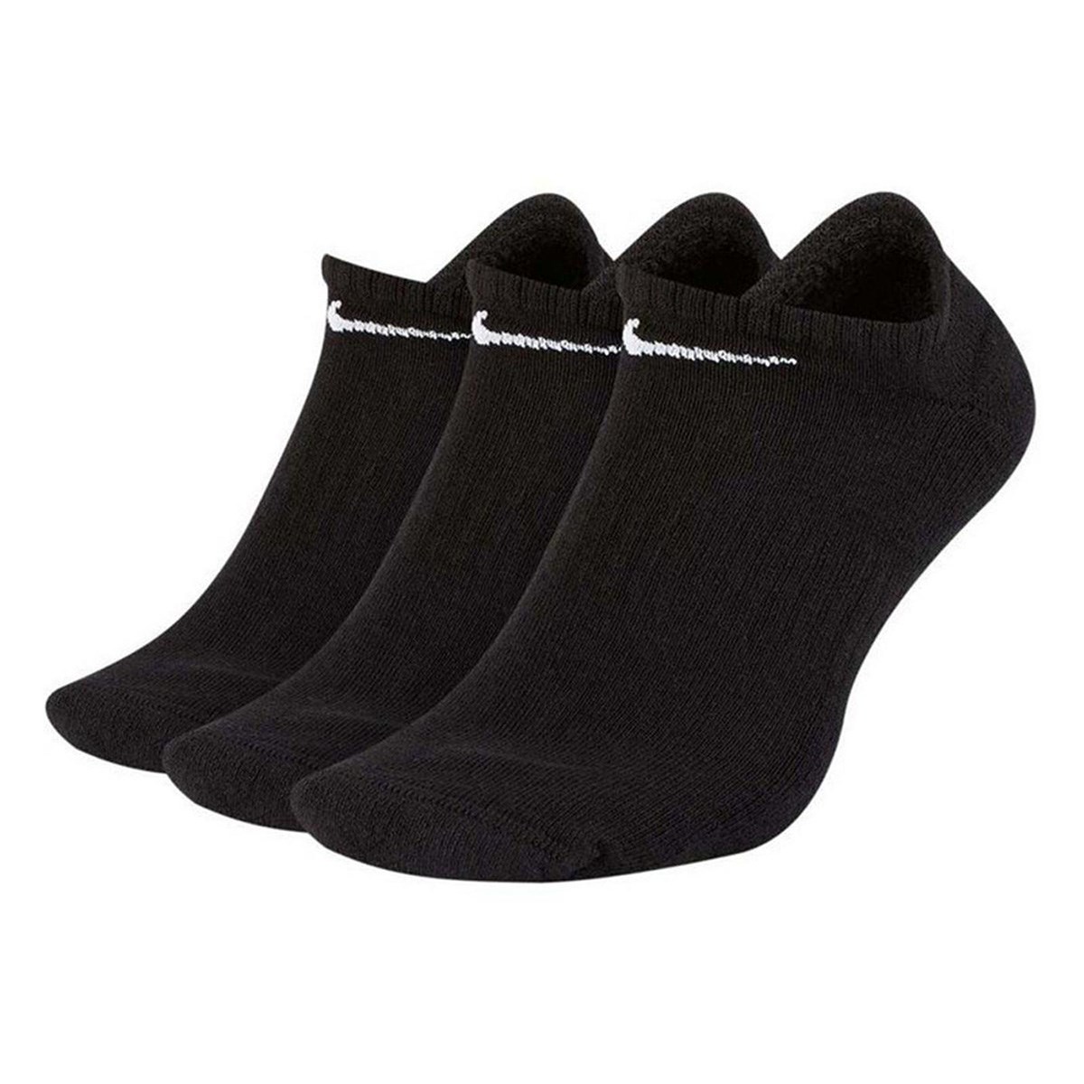 Nike SX7673-010 No-Show Antrenman Çorapları 3 lü