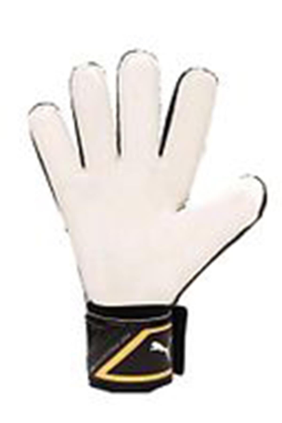 Puma 04164101 King 4 Black-Gold Kaleci Eldiveni