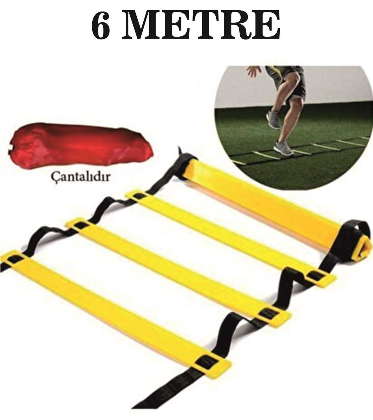 Seftil 6 Metre Antrenman Merdiveni - Çantalı