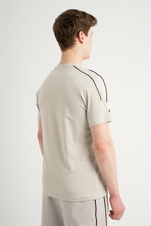 Aırlife 190007-M.02-T Erkek Tişörtü Taş Rengi