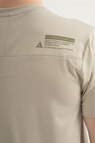 Aırlife 190053-M.02-H Erkek Tişörtü Khaki