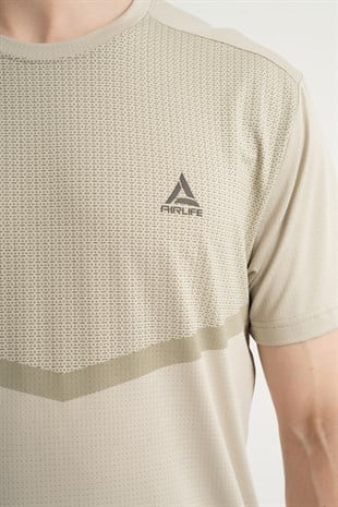 Aırlife 190053-M.02-H Erkek Tişörtü Khaki