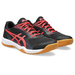Asics Upcourt 5 Erkek Siyah-Kırmızı Voleybol