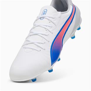 Puma 10786302 King Match FG/AG Krampon-White
