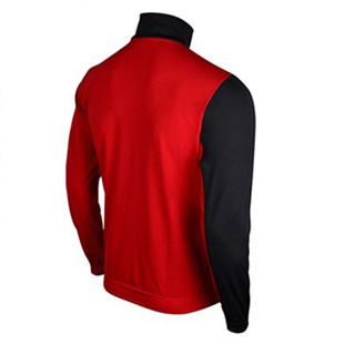 Seftil Trend Jacket Eşofman Üstü  Kırmızı siyah