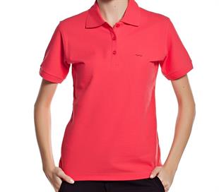 Sportive  Bayan  Polo Pike T-Shirt -Narçiçeği