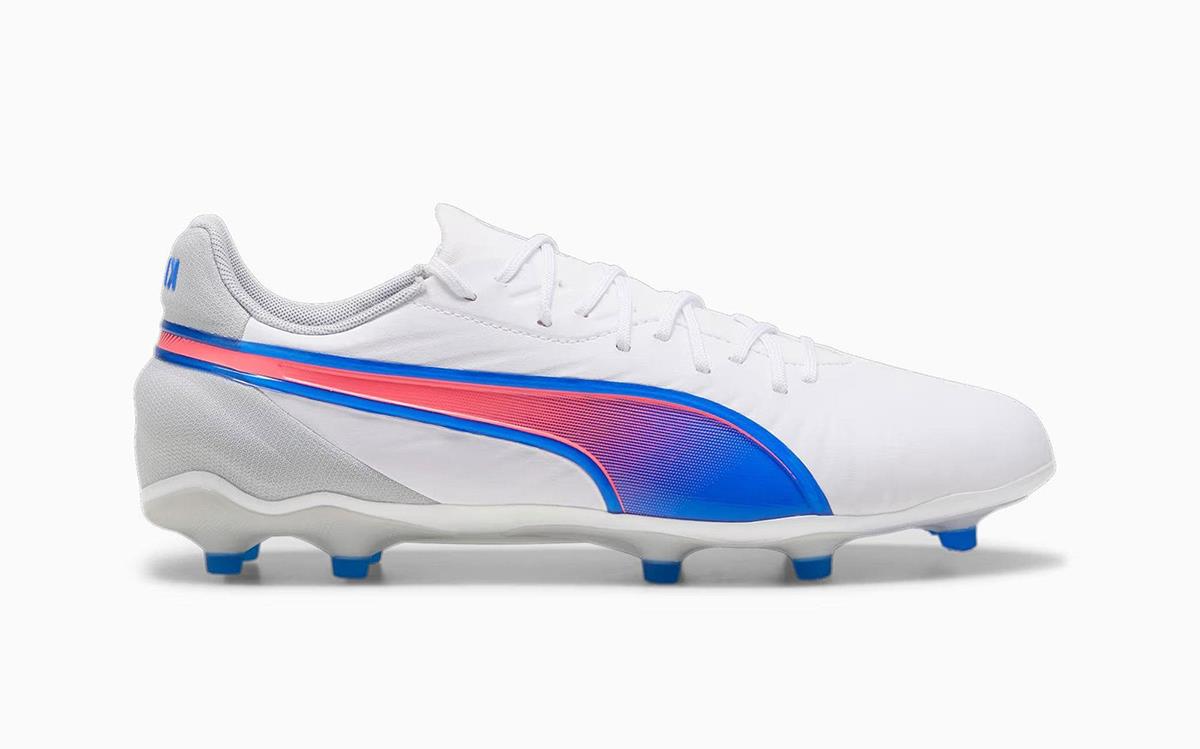 Puma 10786302 King Match FG/AG Krampon-White