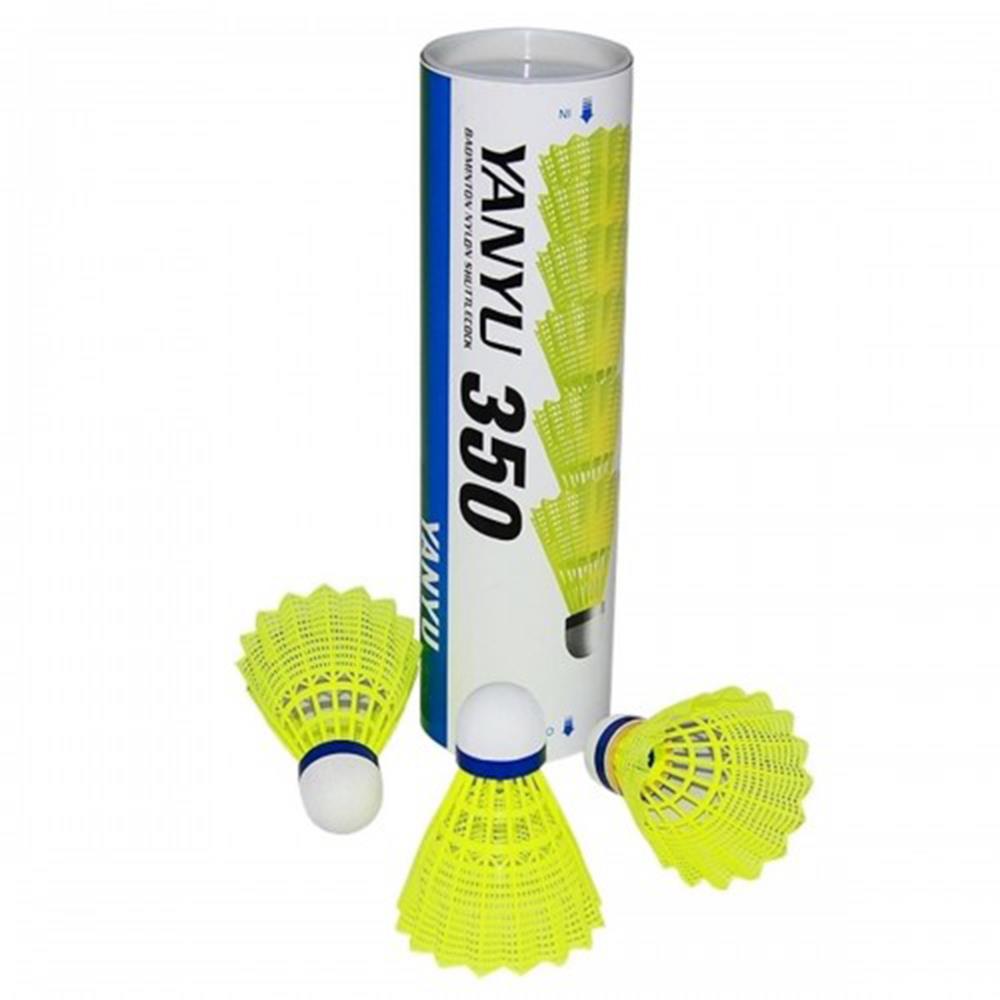 Yanyu BAD-350 Sarı 6'lı Plastik Badminton Topu