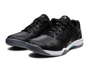 Asics Gel-Dedicate7 Erkek Siyah Tenis Ayakkabısı