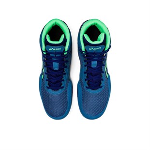 Asics Matflex6 Erkek Lacivert-Yeşil Güreş Ayakkabı