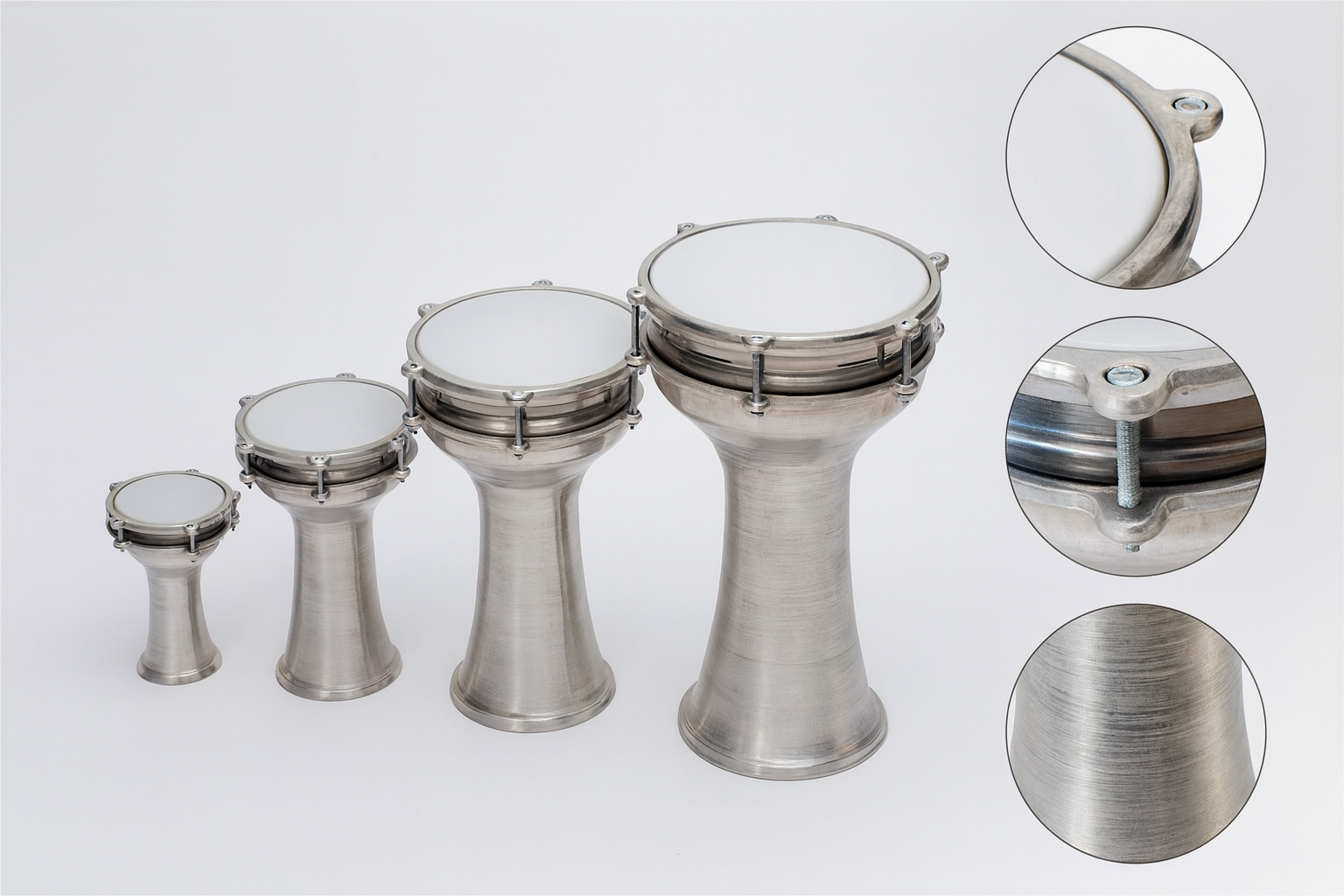 Farklı Boyutlarda Darbuka Modelleri ve Darbuka Ölçüleri