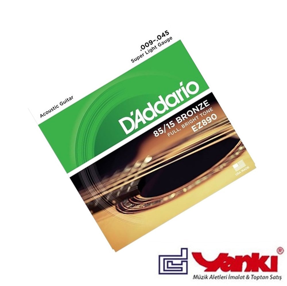 Daddario EZ890 Akustik Gitar Teli