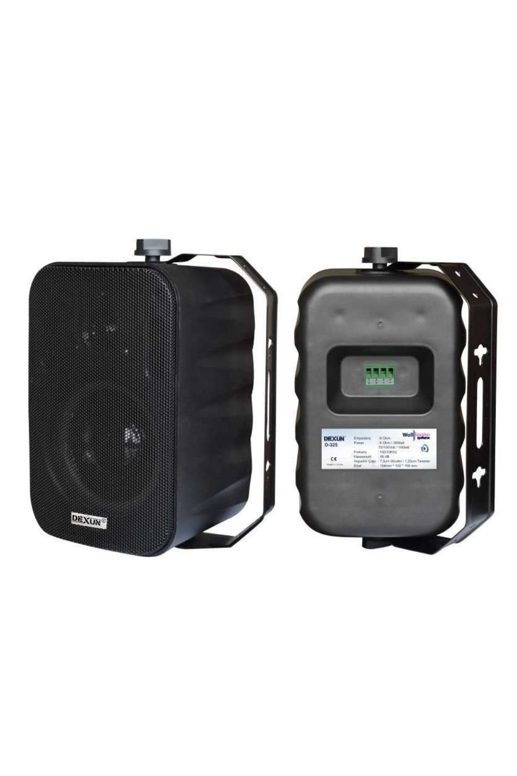 Dexun D-425TS Siyah Sütun Hoparlör (30W Hat Trafolu 70/100V)