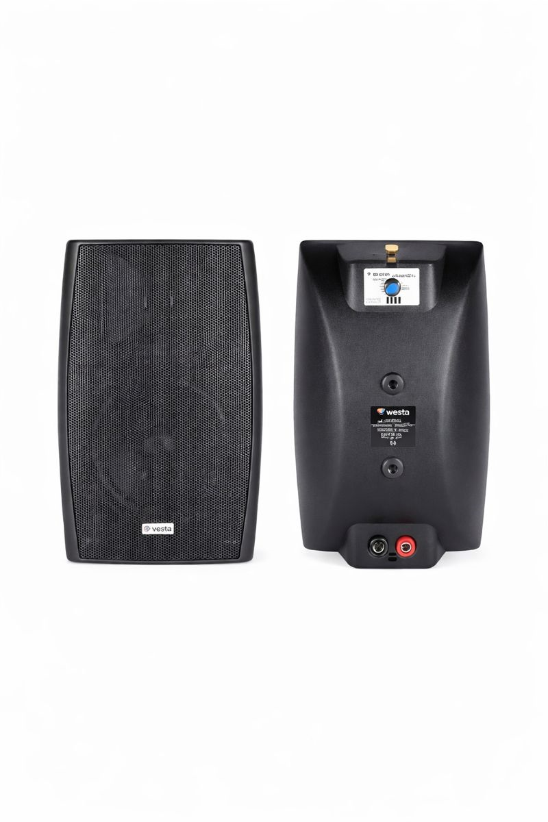 Westa Ws-65TB Hat Trafolu Duvar Tipi Hoparlör - Siyah - 6