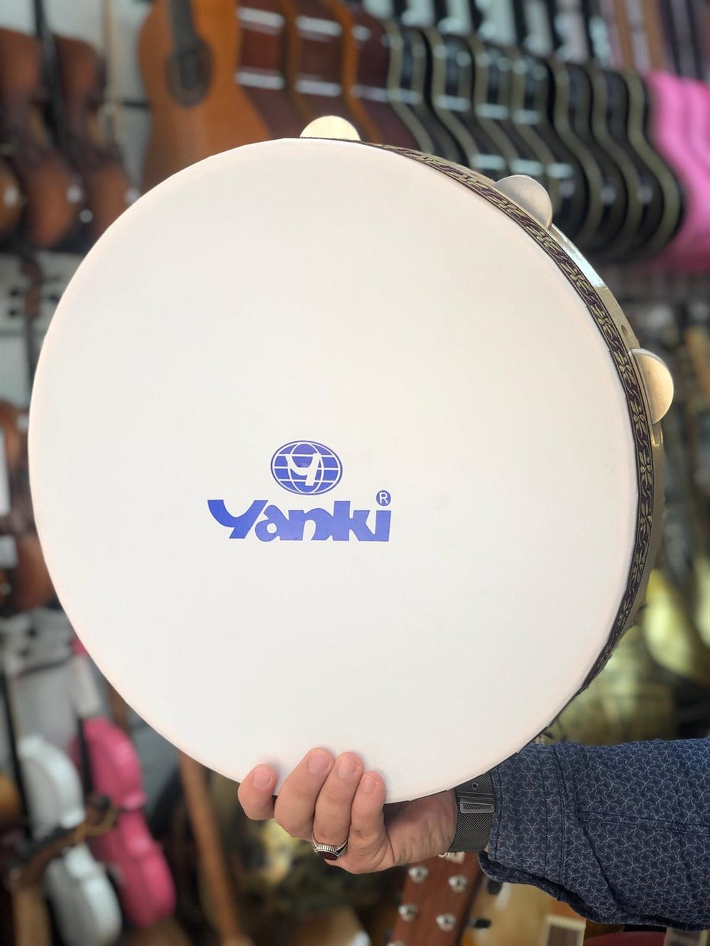 Yankı 46 Cm Çift Kat Zilli Bendir