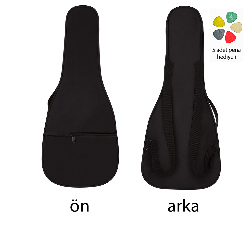 Yankı GB-39 Klasik Gitar Kılıfı, Taşıma Çantası (Gigbag) Pena Hediyeli