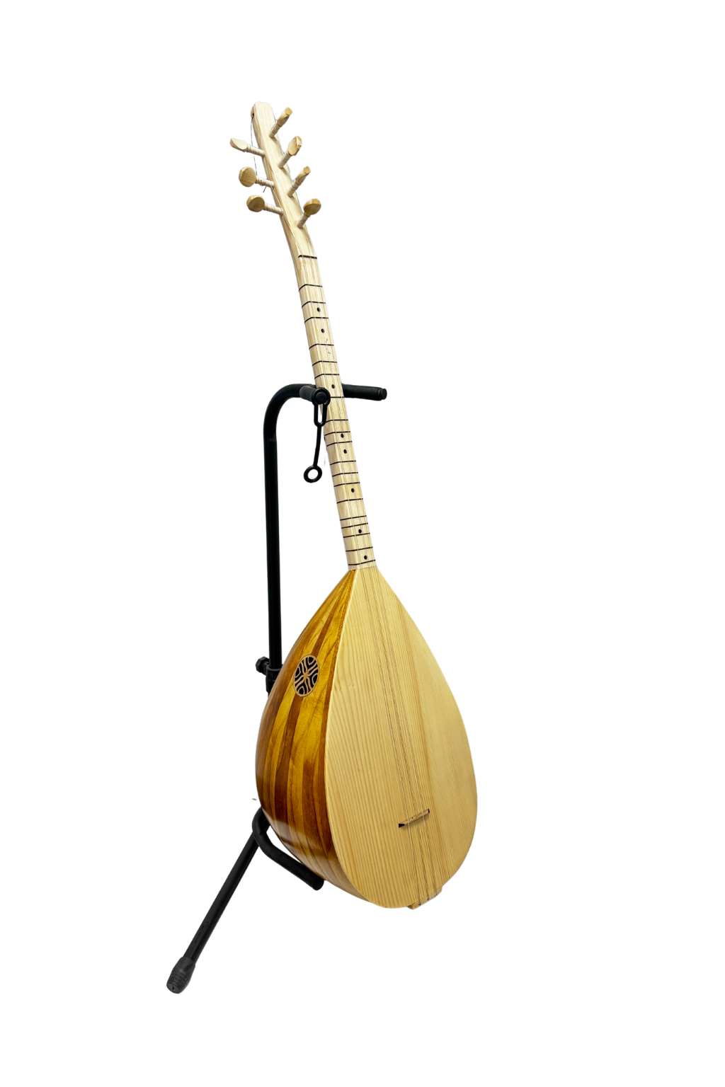 Yankı YB-40DK Kısa Sap Dut Bağlama Profesyonel Saz (Kılıf, Tel, Mızrap Hediyeli)