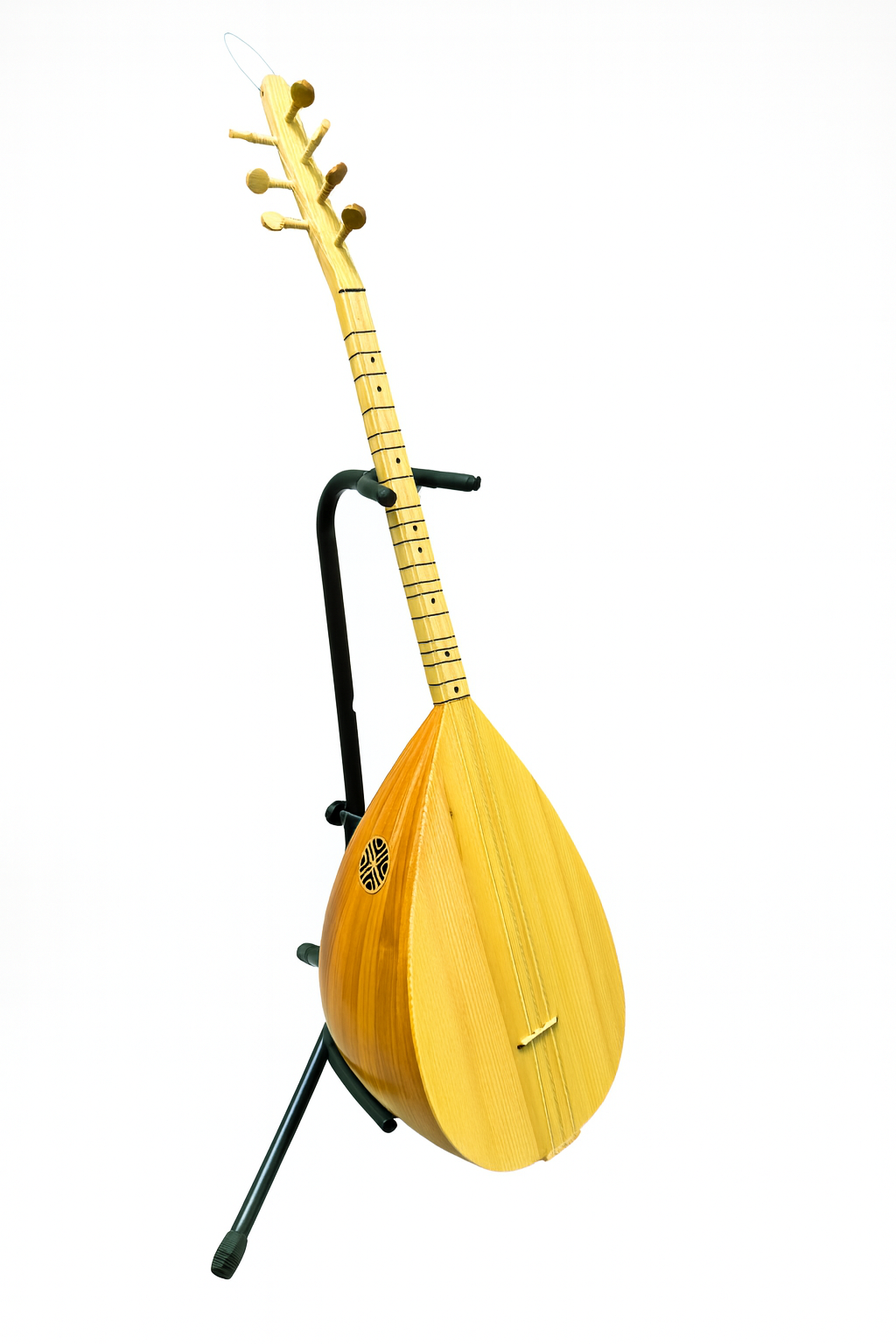 Yankı YB-40G Kısa Sap Saz Yarı Profesyonel Gürgen Bağlama (Kılıf, Tel, Mızrap Hediyeli)
