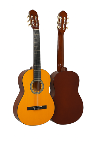 Campbell CE-55NT Naturel Klasik Gitar 4/4 ( Taşıma kılıfı, Gitar askısı, Tuner, Metod ve Pena Hediyeli)