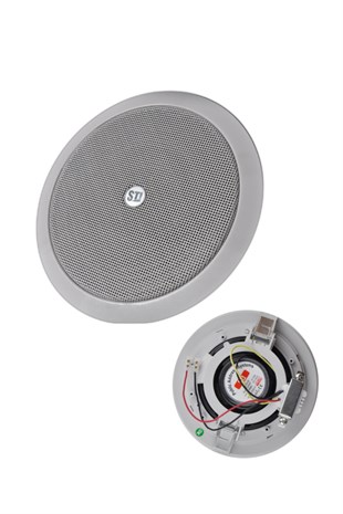 STI CS-02 13cm 10W 70V/100V Hat Trafolu Tavan Hoparlörü Mağaza Ofis Kafe Ses Sistemi