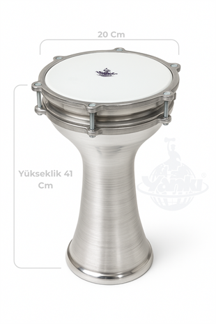 Yankı DR-5 Profesyonel Alüminyum Darbuka 5 Numara