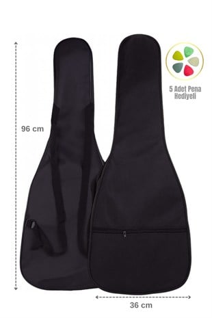 Yankı GB-34 3/4 Klasik Gitar Kılıfı Taşıma Çantası (Gigbag) Pena Hediyeli