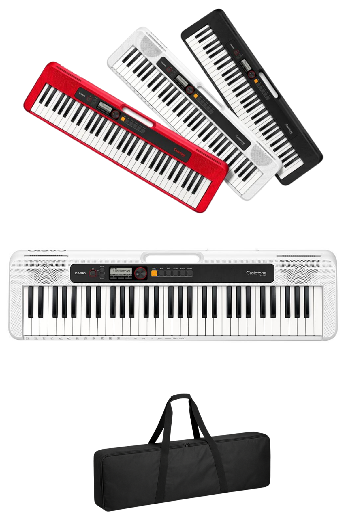 Casio CT-S200WE 61 Tuşlu Org Beyaz | Başlangıç İçin Taşınabilir Org
